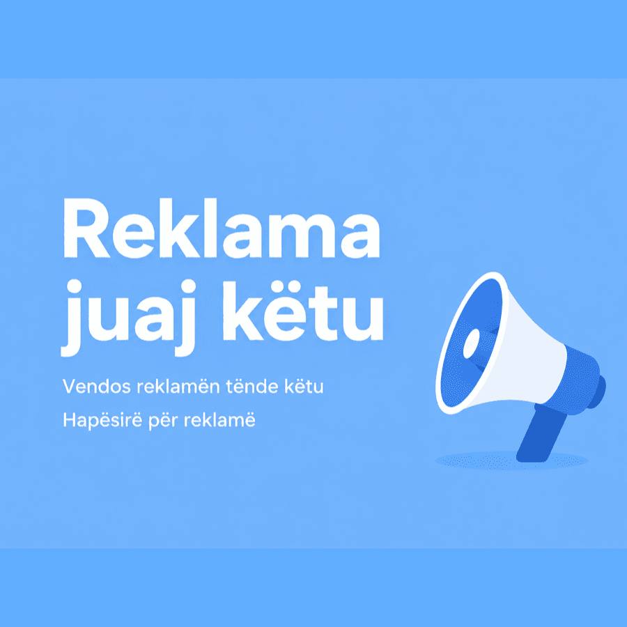 Reklama juaj këtu - hapësirë për reklamë