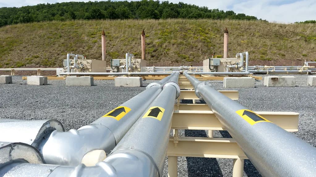 Maps and charts related to LNG infrastructure in Kosovo