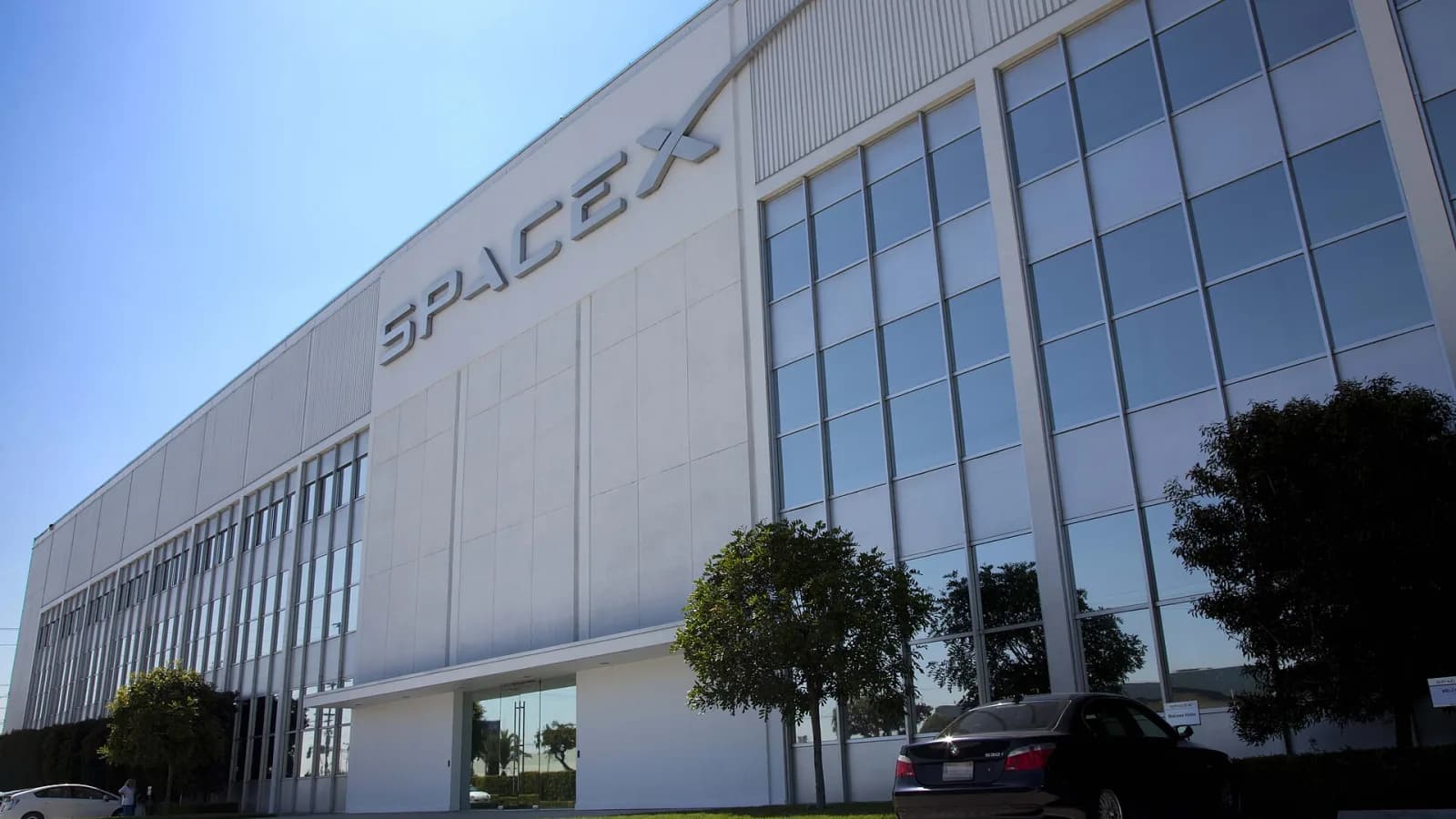 Pamje nga platforma e lansimit e Starshipit të SpaceX